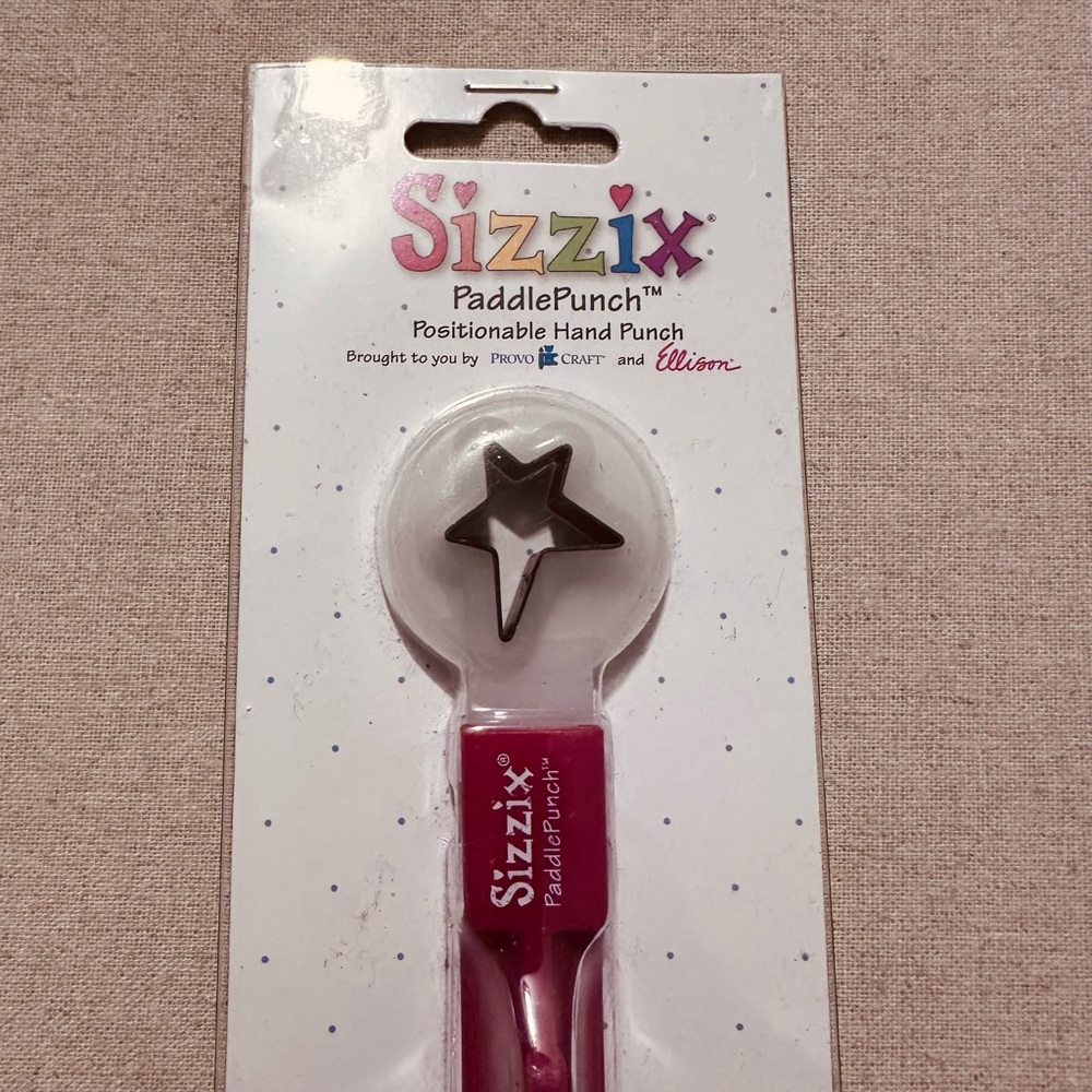 Sizzix | Craft Tool | Sizzix PaddlePunch | Star Primitive #1 - Picture 5 of 6